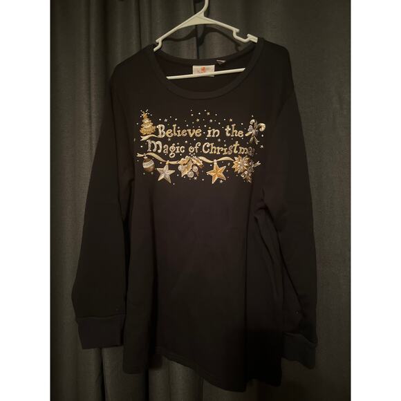 Ugly Christmas Sweater Sweatshirt Size X-Large - Picture 1 of 3